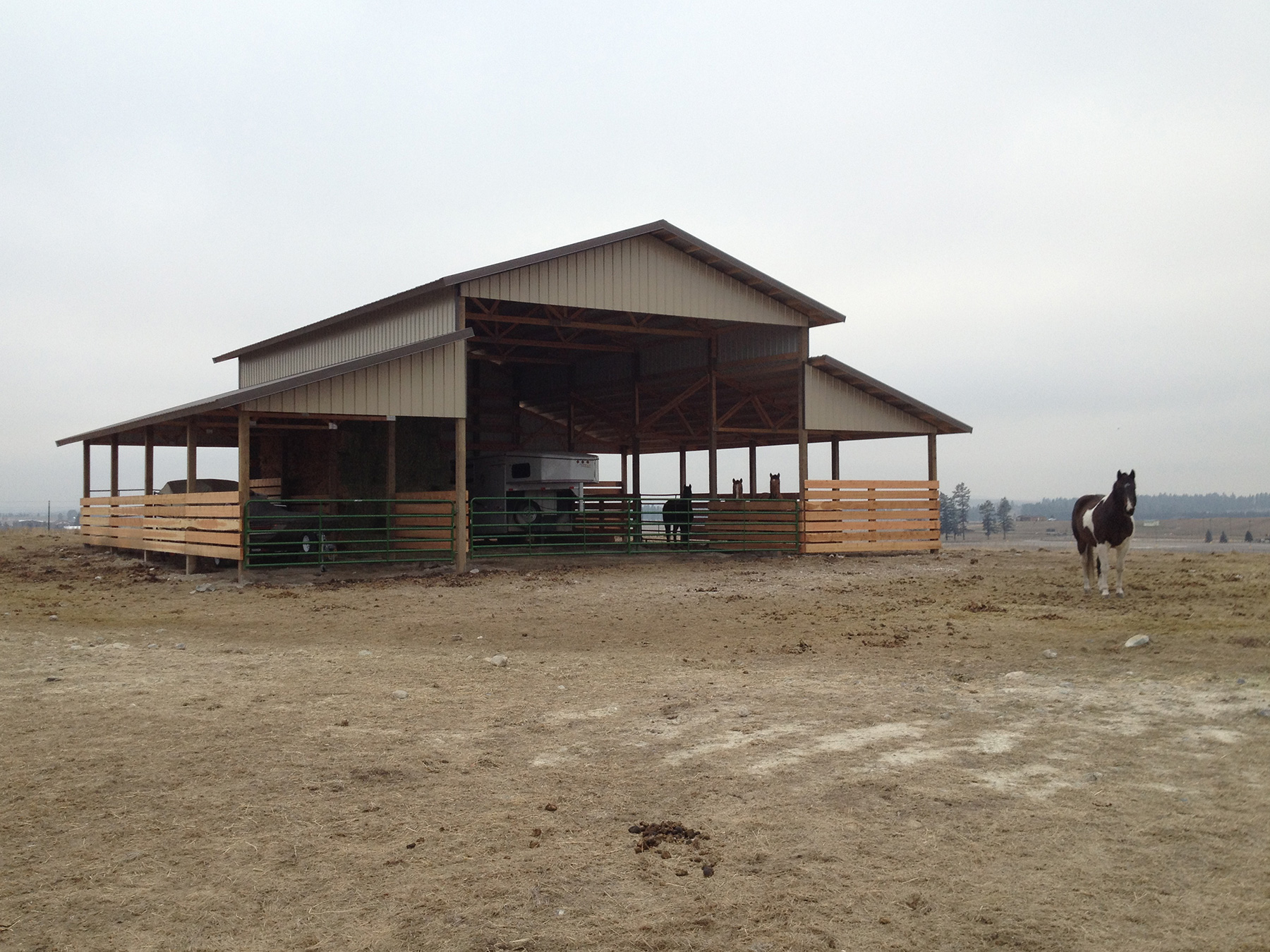 Kalispell, MT Open Air Barn – Premier Builders, LLC | General 